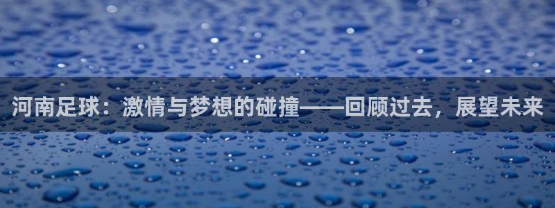 河南足球：激情与梦想的碰撞——回顾过去，展望未来