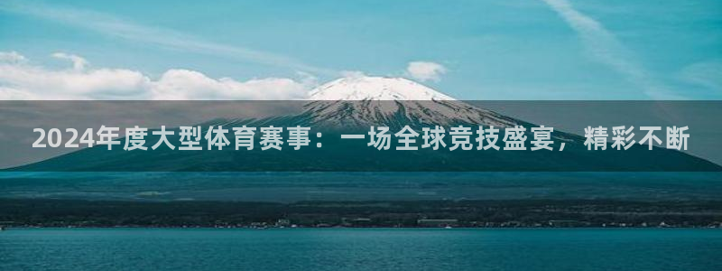 2024年度大型体育赛事：一场全球竞技盛宴，精彩不断